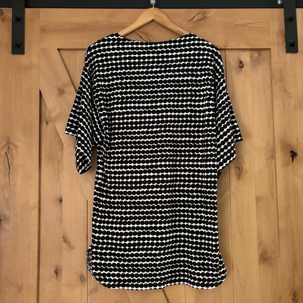 MARIMEKKO Jouten Tunic Black White Size XS